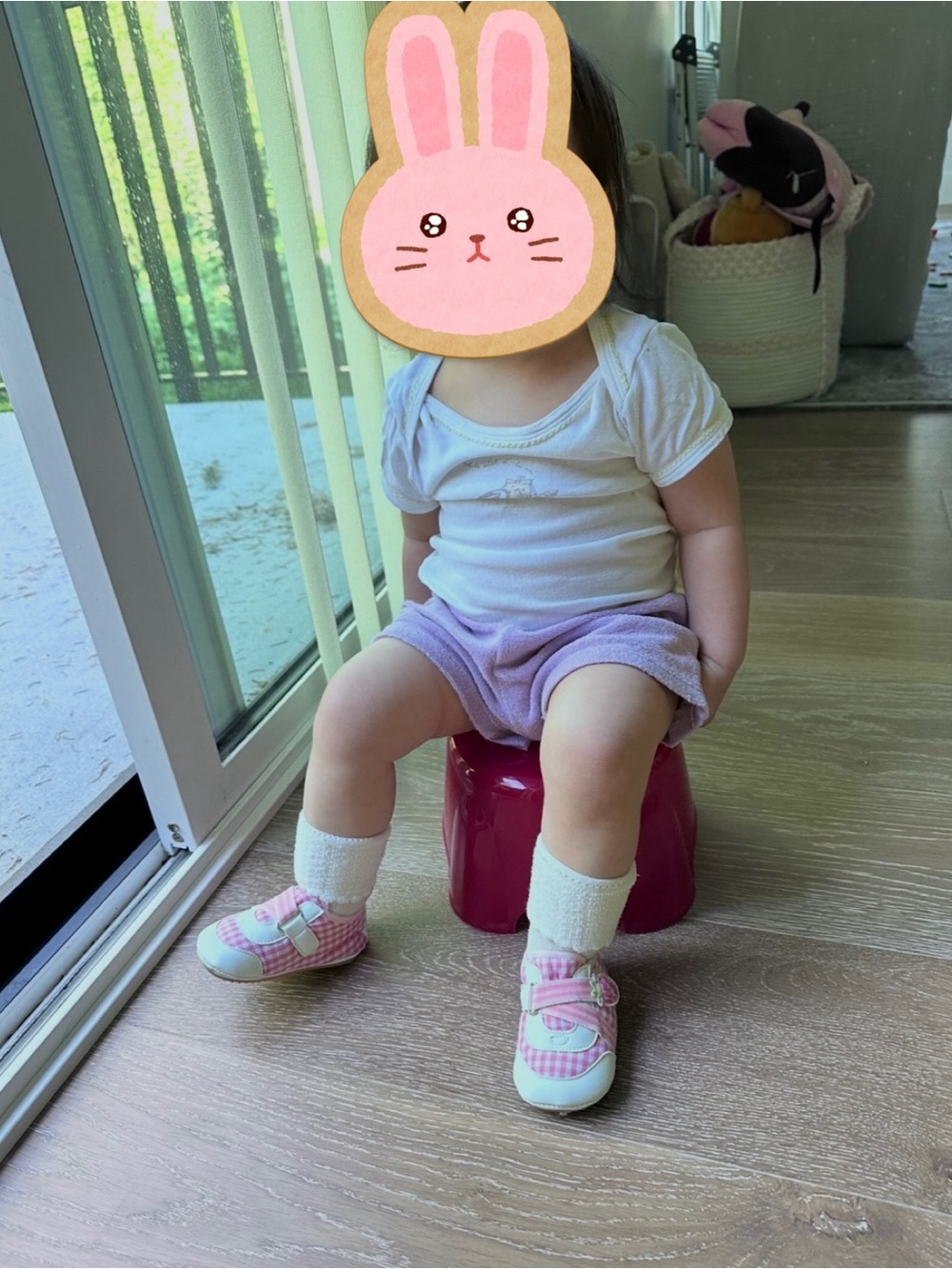 My Mumo Pink Checkered Kids Shoes 9-12M